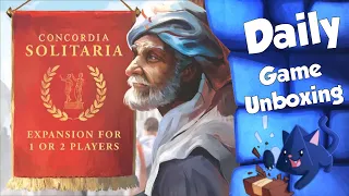 Concordia Solitaria - Daily Game Unboxing