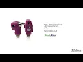 Welch Allyn Pocket PLUS LED Diagnostic Set - Mulberry video