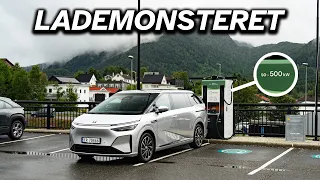 Hvorfor rask lading er den ENESTE løsningen for store elbiler! XPeng X9 AWD Performance ladetest