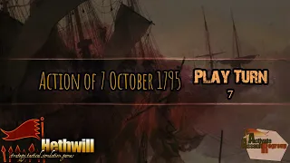 Flying Colors - action of 7 October 1795 - (play turns) 7