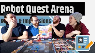 Robot Quest Arena Review - Deck Building Robot Skirmish Battler Game