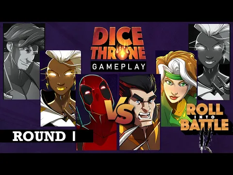Dice Throne ROLL INTO BATTLE 2 Gameplay | Round 1 (Danicha vs SuperK)