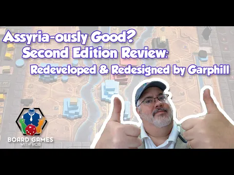 A Forgotten Euro Reborn? Assyria 2nd Edition Review | Board Games with Rob