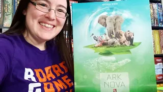 All the Games with Steph: Ark Nova - Solo Challenge