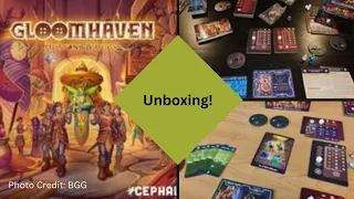Gloomhaven Button and Bugs Unboxing