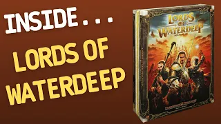 Inside...LORDS OF WATERDEEP Board Game (4K)