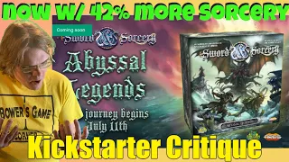 Sword & Sorcery - Abyssal Legends - Kickstarter Critique Review