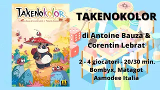 Takenokolor (gioco da tavolo) - Tutorial italiano