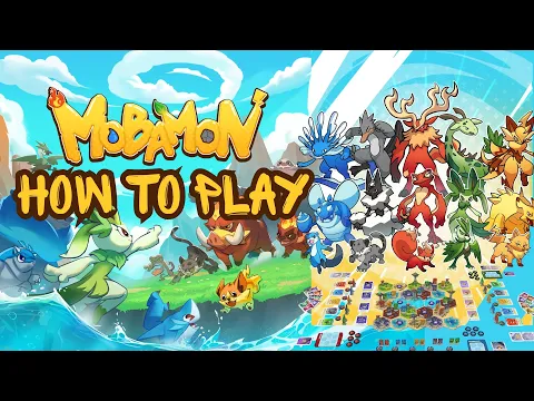 How to Play Mobamon | The MOBA Monster-Taming Board Game