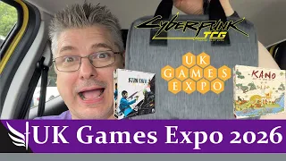 UK Games Expo 2026 Vlog (Cyberpunk TCG & Star Trek Space Hunt and more!)