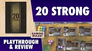 20 Strong - Solar Sentinels - Playthrough & Review