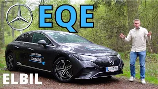 FØRSTE TEST I DK - NY Mercedes EQE tilbyder LANG rækkevidde til en FAIR PRIS…! Mercedes EQE TEST