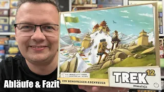 Trek 12 (asmodee) - Bergsteiger Roll & Write - auf der Empfehlungsliste Spiel des Jahres 2022