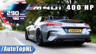 400HP BMW Z4 M40i Mosselman | 0-290 ACCELERATION POV & REMUS EXHAUST SOUND by AutoTopNL