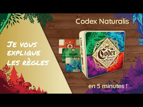 Je vous explique les règles de CODEX NATURALIS en moins de 5 minutes!