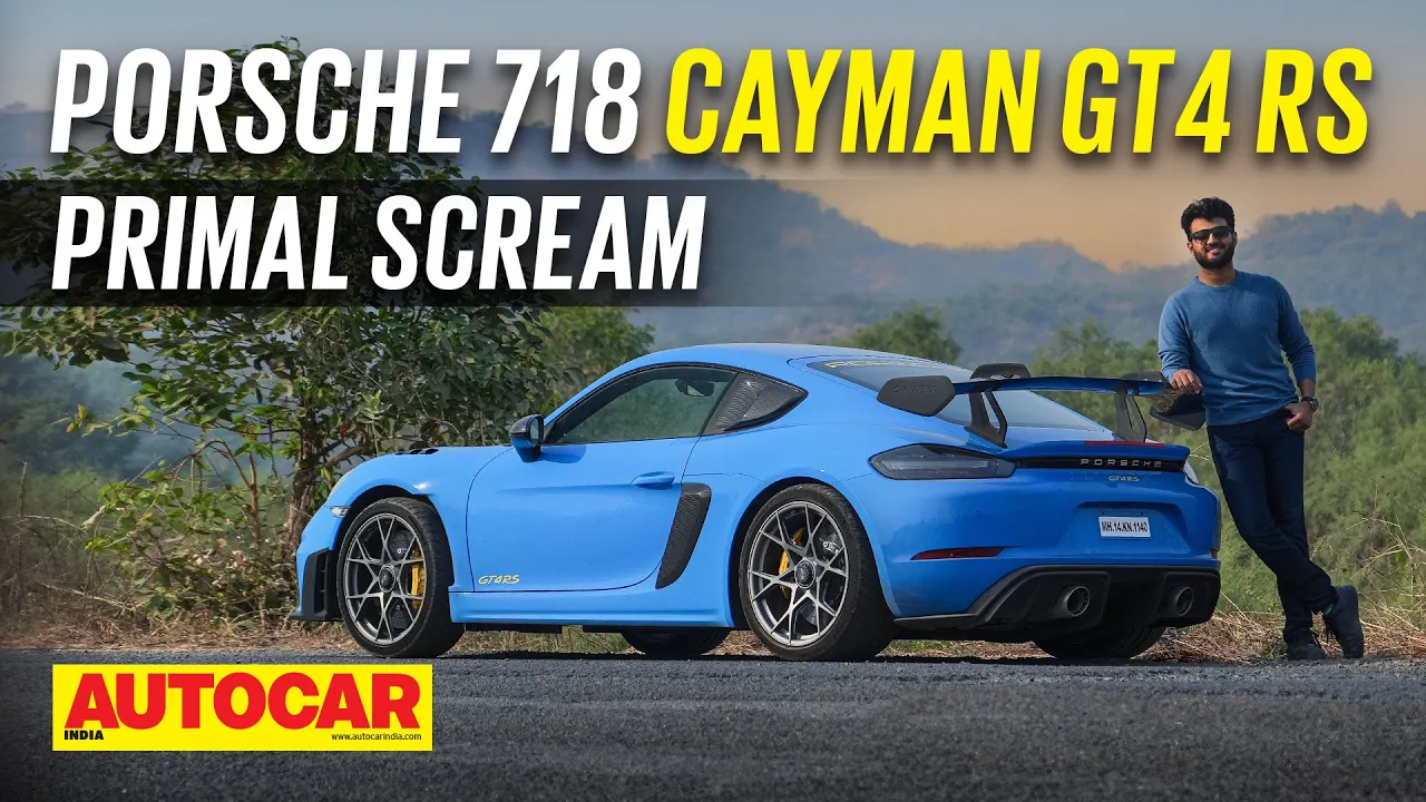 2023 Porsche 718 Cayman GT4 RS review - Track Weapon | First Drive | Autocar India