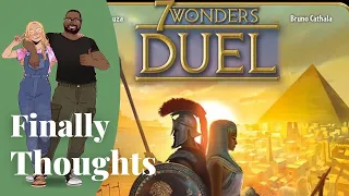 Finally Thoughts - 7 Wonders Duel