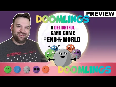 Doomlings - A Delightful Card Game of the End of the World - Preview iwith Game Brigade