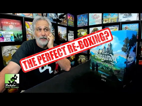 Rahdo Re-boxes Castles of Burgundy Special Edition