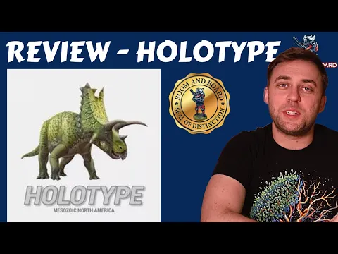 Holotype Review - Dinosaur Worker Placement Wingspan