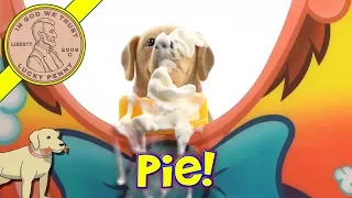 How To Play The Game Pie Face Sky High Family Board Game - Butch Gets A Tasty Treat!