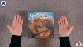 UNBOXING MOUNTAINS out of MOLEHILLS - Board Game - #indabox