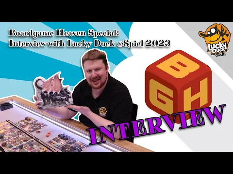 Boardgame Heaven Special - Interview 112: Fall of Fafnir (Lucky Duck) @ Spiel 2023