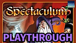 Spectaculum Board Game | Playthrough (3 Players)