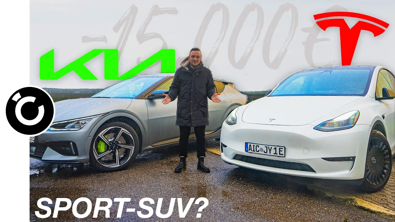 KIA EV6 GT vs Tesla Model Y Performance - lohnen sich 15.000€ Aufpreis?