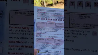 A sneak peek of Chapter 2's minigame from In the Blink of a Dragon's Eye