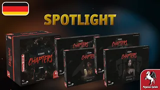 VAMPIRE: DIE MASKERADE - CHAPTERS Spotlight |DE| Pegasus Spiele