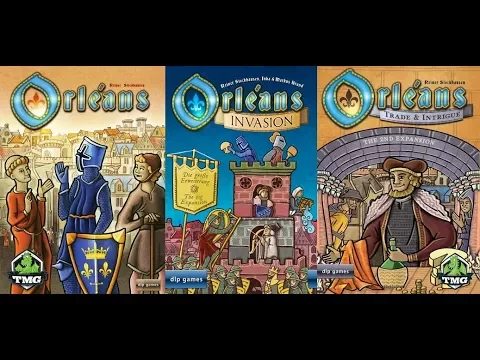 Dad vs Daughter - Orleans, Invasion, Trade & Intrigue - Triple Unboxing