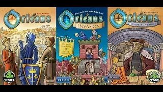 Dad vs Daughter - Orleans, Invasion, Trade & Intrigue - Triple Unboxing