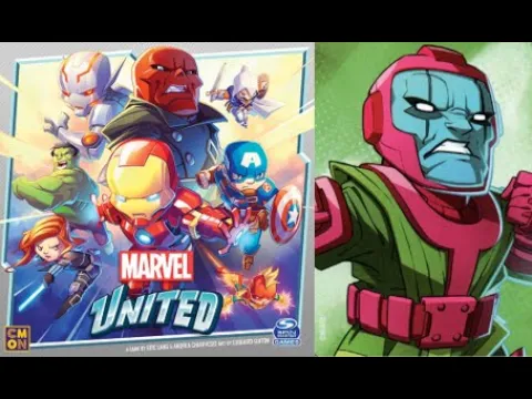 Marvel United Play Through - Team Tiny and Big Vs Kang + Multiverse Ramblings!