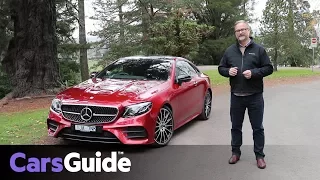 Mercedes-Benz E-Class Coupe 2017 review: first drive video