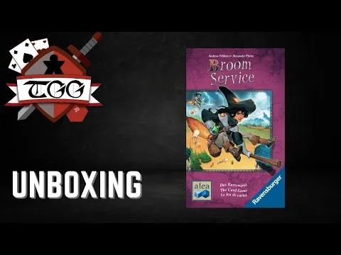 Broom Service: The Card Game Unboxing
