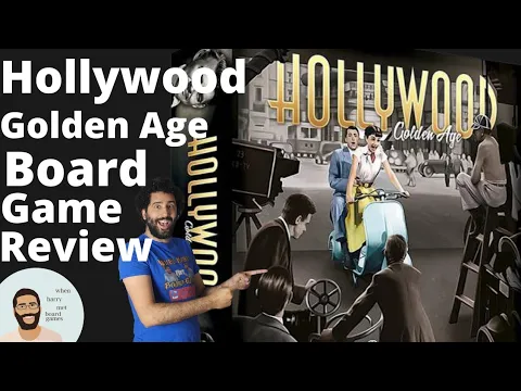 Hollywood Golden Age Board Game Review (and playthrough)