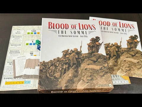 Blood of Lions: The Somme (Worthington) - Unbox & My First Look