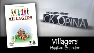 Villagers [JcK Opina ep. 172] [JcK / Juego de Mesa / Fractal Juegos / Arrakis Games]