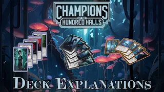 Champions of the Hundred Halls - Deck Explanation Video