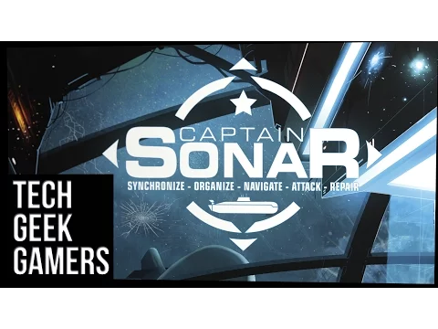Let's Play Captain Sonar - Board Game Play Through - House Rules