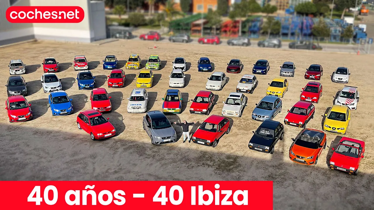 40 Seat Ibiza para celebrar los 40 años del Seat Ibiza Review en español | coches.net