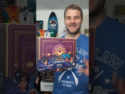 Disney Sorcerer's Arena Epic Alliances Core Set Board Game 60 Second Review