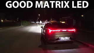 Zeekr 001 headlights test