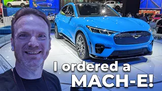 I ordered a 2021 Mustang Mach-E!