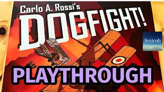 Dogfight! Board Game | Playthrough | Brown v. Purple (Best of 3)