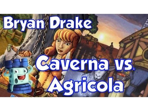 Caverna vs. Agricola Comparison - with Bryan Drake