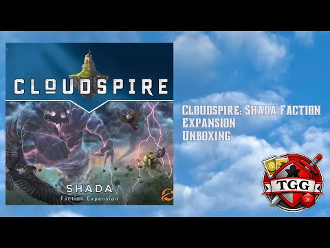Cloudspire The Uprising: Shada Faction Expansion Unboxing | Components & First Look