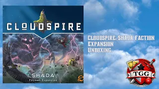 Cloudspire The Uprising: Shada Faction Expansion Unboxing | Components & First Look