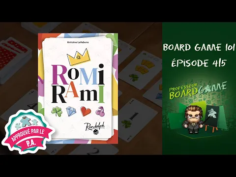 Board Game 101 (EP415) Romi Rami - Règles et critique